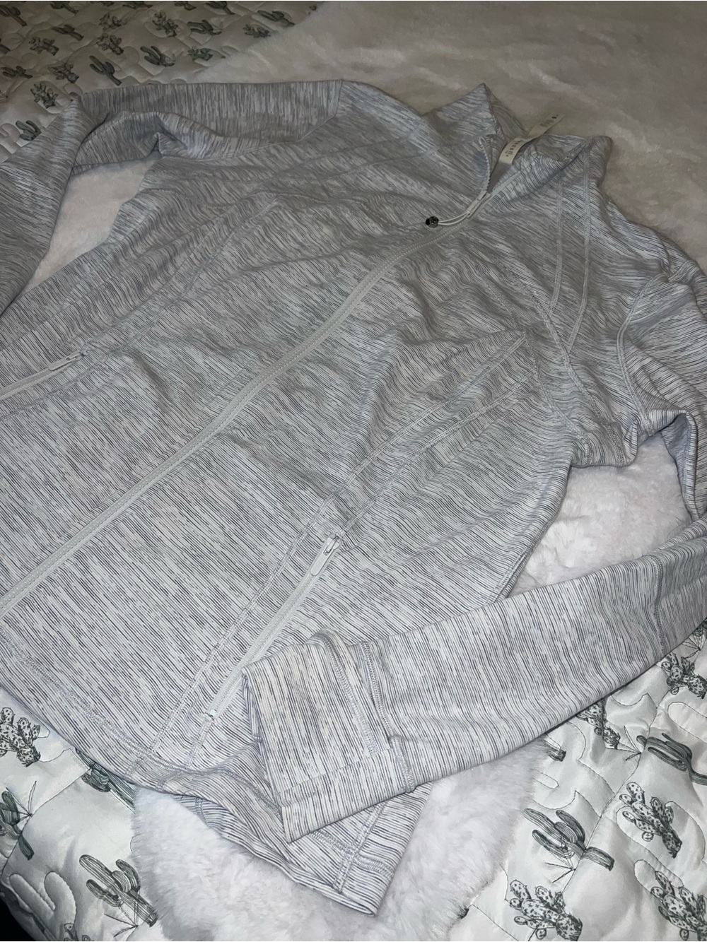 lululemon athletica define jacket Women's Light Heather Gray Full-Zip